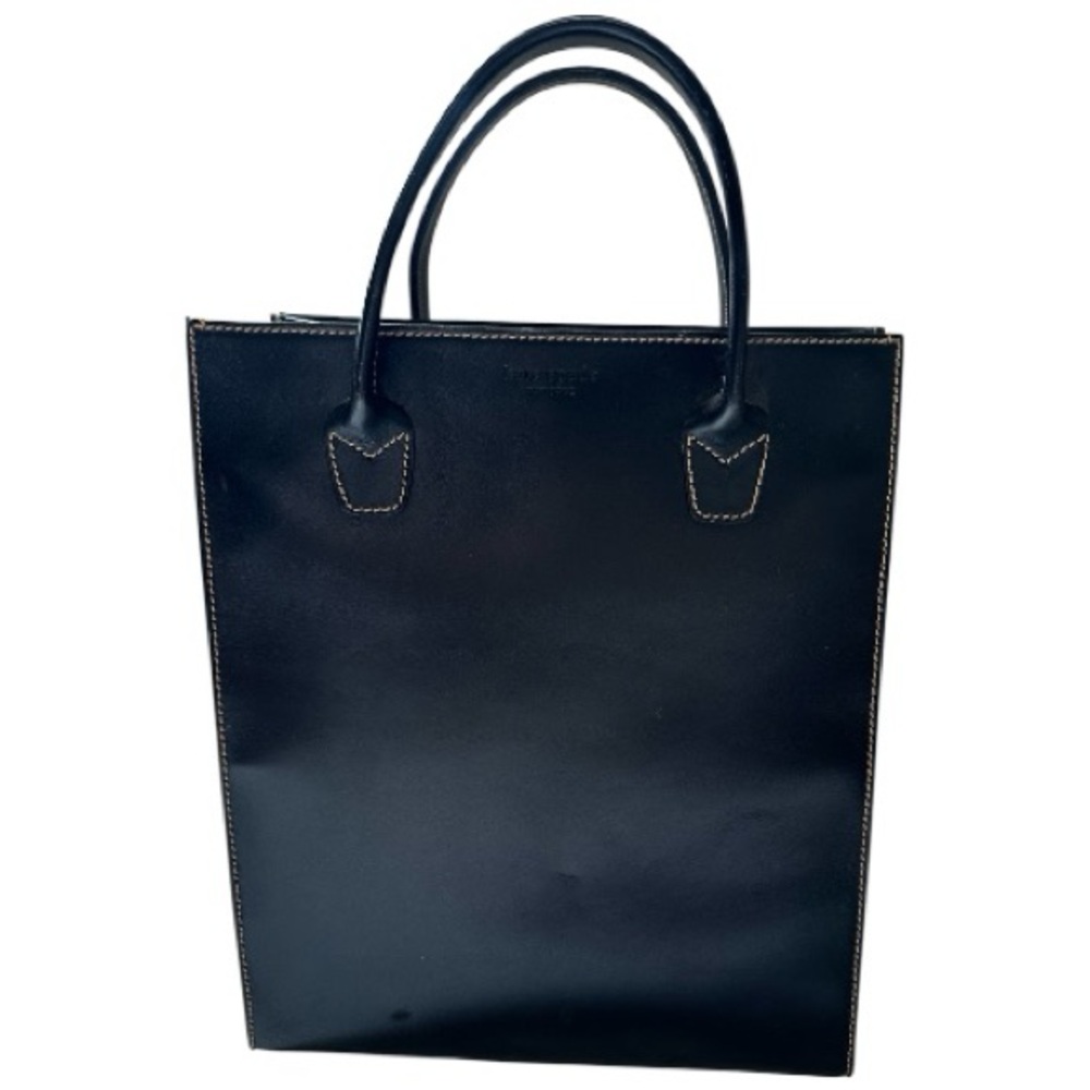 Kate Spade Tall Leather Black Tote